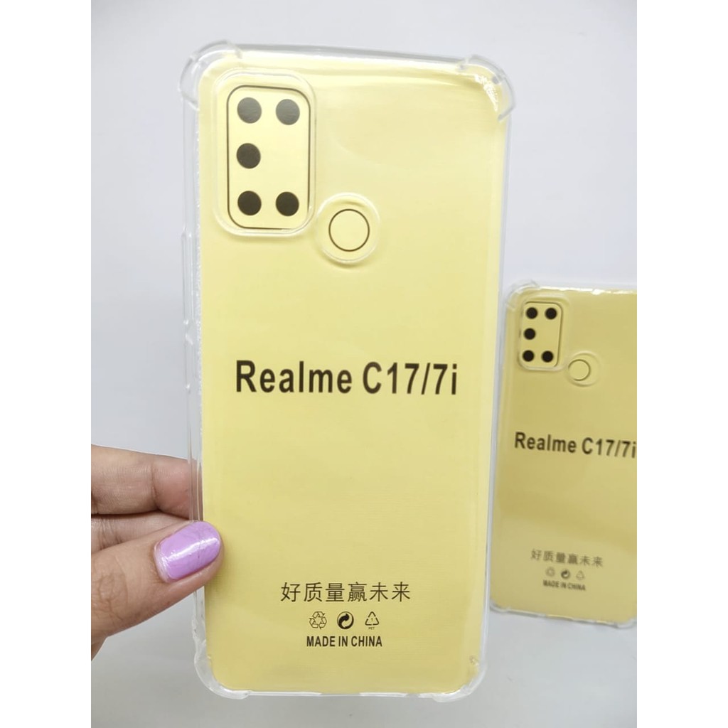 Anti Crack Realme C17F 6.5 inch Soft Case Jelly Realme 7i Tahan Benturan