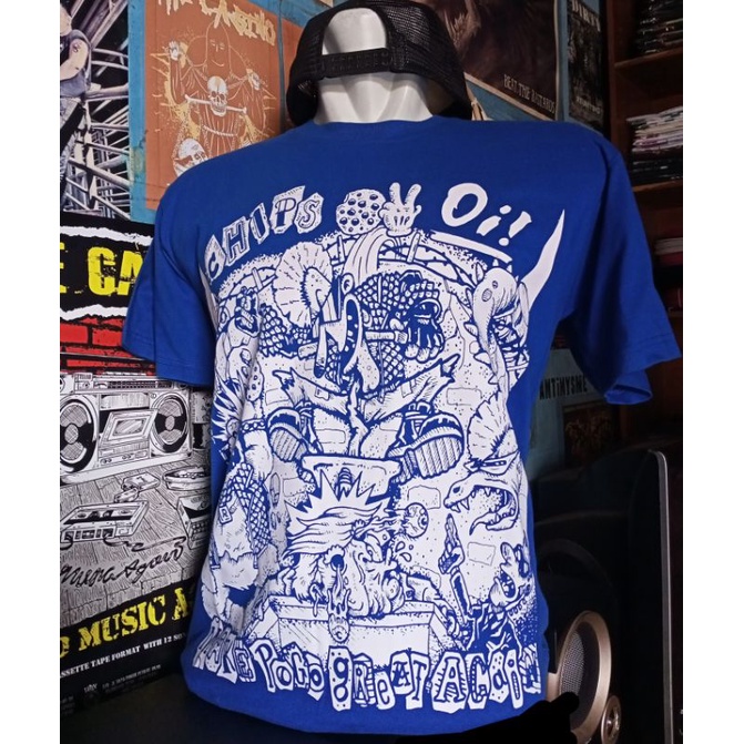 jual kaos punk CHIPS OI
