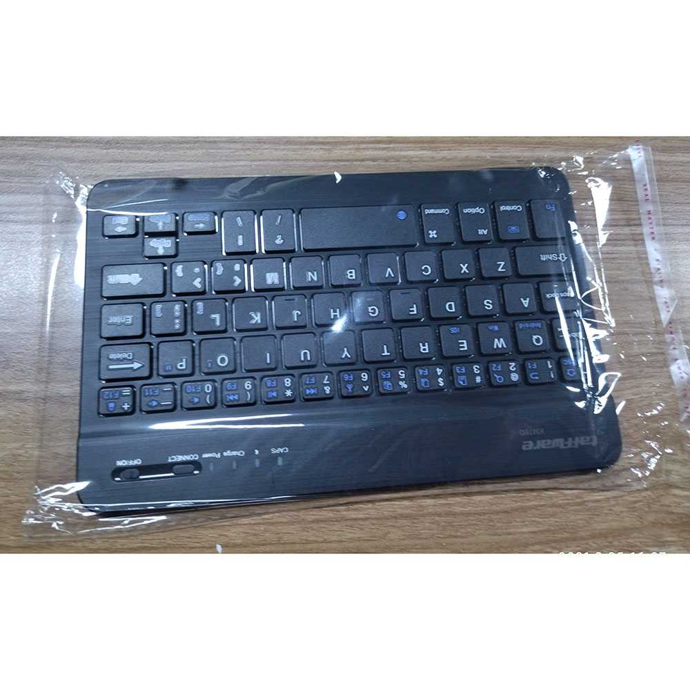 Bluetooth Keyboard Rechargeable Bisa Untuk Android Windows IOS,  Non dongle Asli Bluetooth V.3.0 keypad lembut tidak berisik Bluetooth Keyboard Wireless Keyboard Mini Keyboard Wireless for PC Phone iPad Rechargeable Noiseless Keyboards Bluetooh