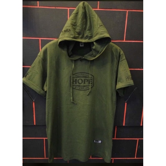 KAOS TSHIRT HOODIE KUPLUK PRIA KATUN COMBED