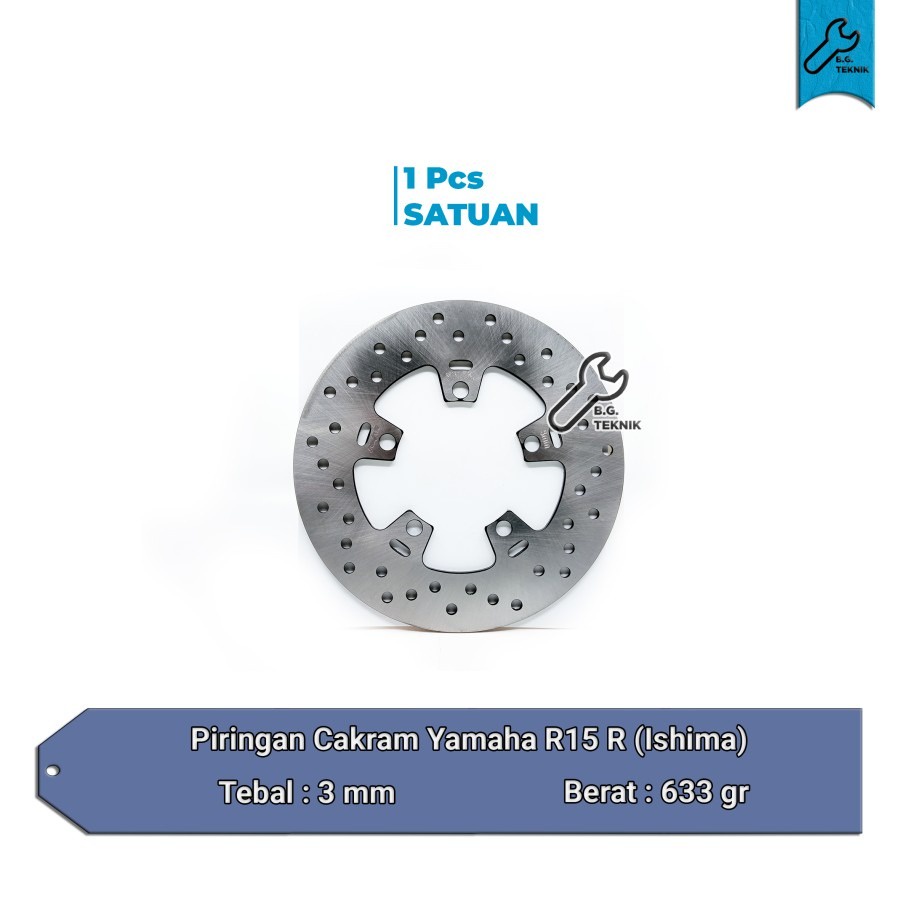 Piringan Cakram R15 Belakang - Ishima