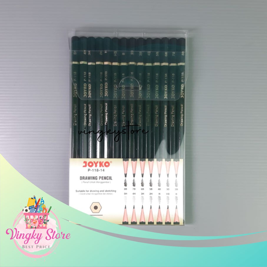 

Drawing Pencil / Pensil Gambar Joyko P-118-14