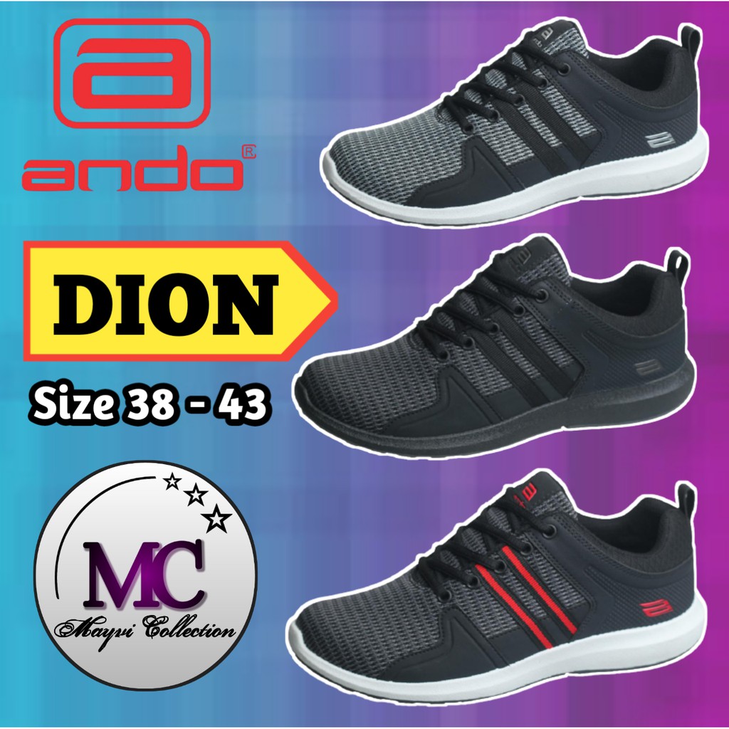 SEPATU ANDO DION - SNEAKERS ANDO PRIA - SNEAKERS ANDO DION - SEPATU PRIA - SEPATU PRIA/COWOK/DEWASA
