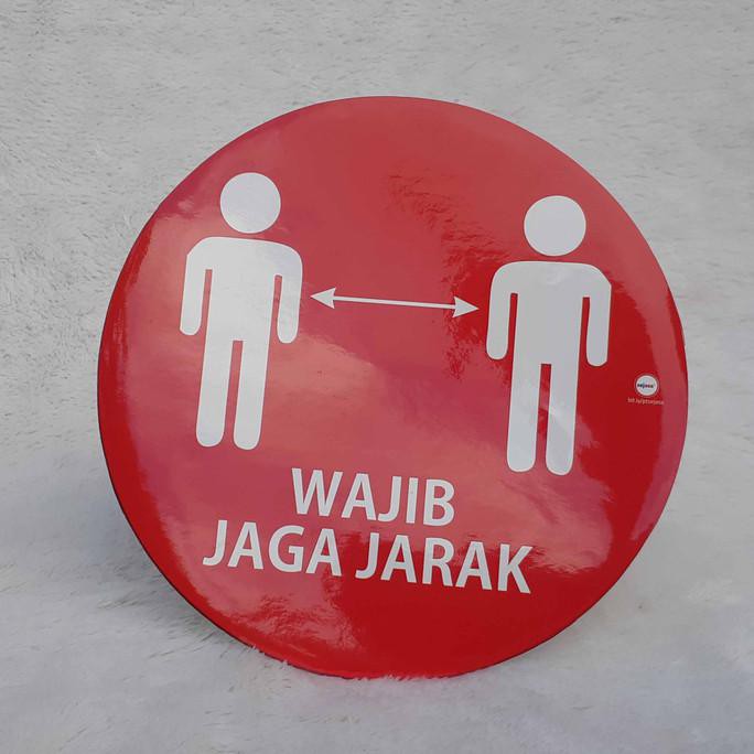 

Stiker Physical Distancing Versi 1 - Jaga Jarak OBRAL