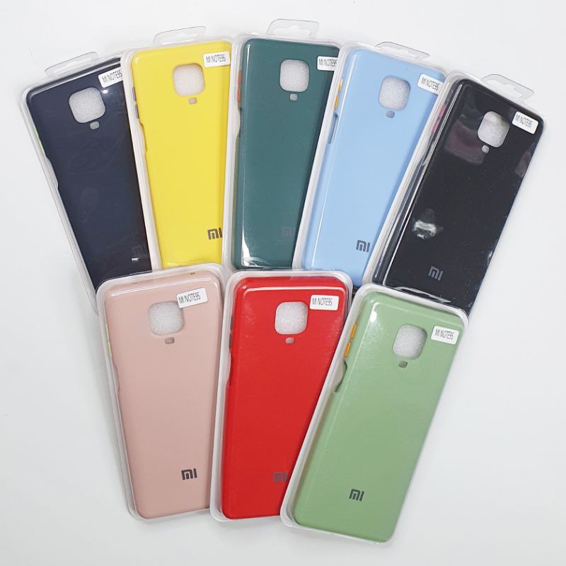 Redmi Note 9 Pro / Redmi Note 9S Macaron Tone Case / Silicone Macaron Colour Side button