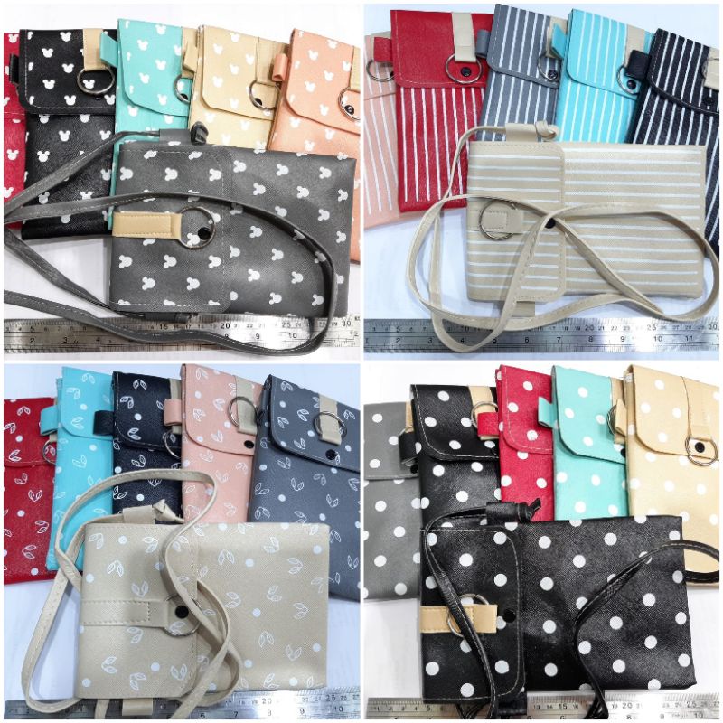 Dompet Slingphone / Tas Selempang Per Lusin 12pcs Grosir