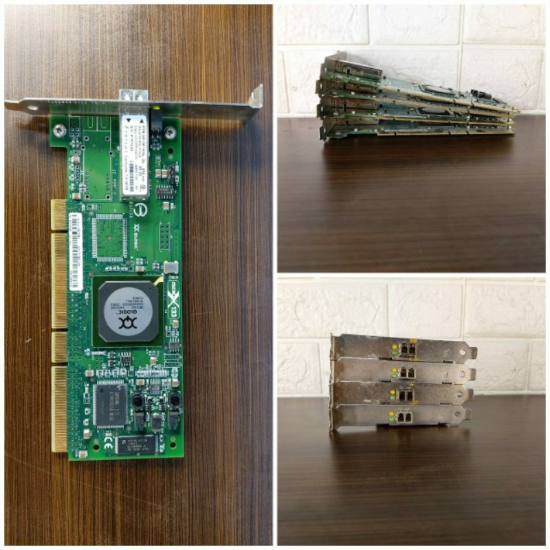 PCI QLogic Single-Port PCI-X 64bit 133 MHz 2Gb Fiber Channel Host Bus Adapter (HBA) murah