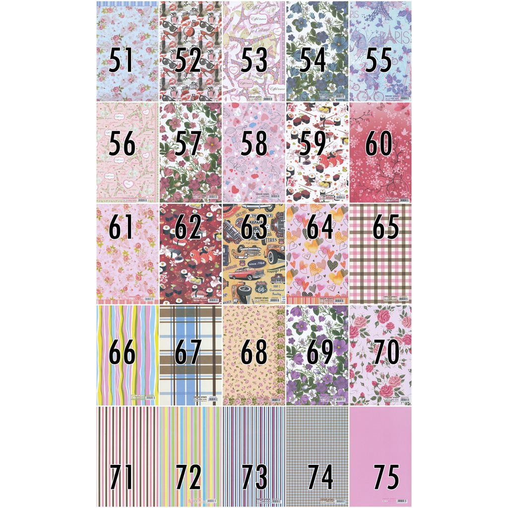 

Kertas Kado Flowers