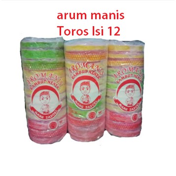 

[ TERLARIS ] Arum manis Rambut Nenek Toros isi 12