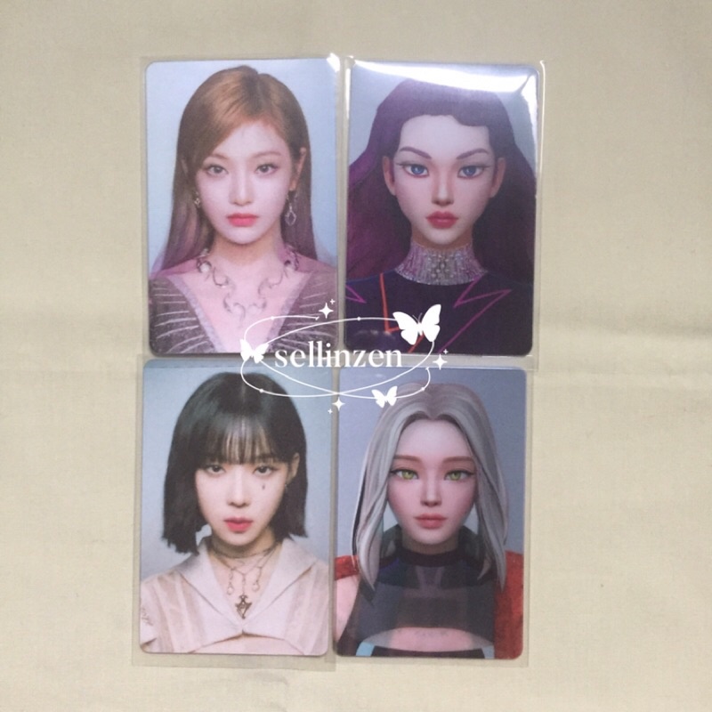karina winter giselle ningning aespa savage synk dive lenti pc poca photocard lenticular synk dive