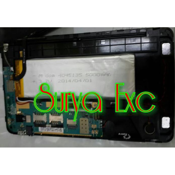 Baterai/Battery/Baterei/Batrai/Batrei Tablet/Tab Advan T1E/E1C/E1B/1A/T1J/T1H 13.5X4.5 Cm 5000Mah