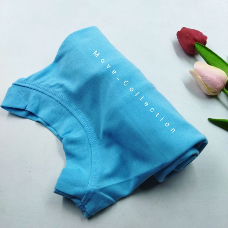 Baju Manset Kaos  standar dan jumbo-Biru langit