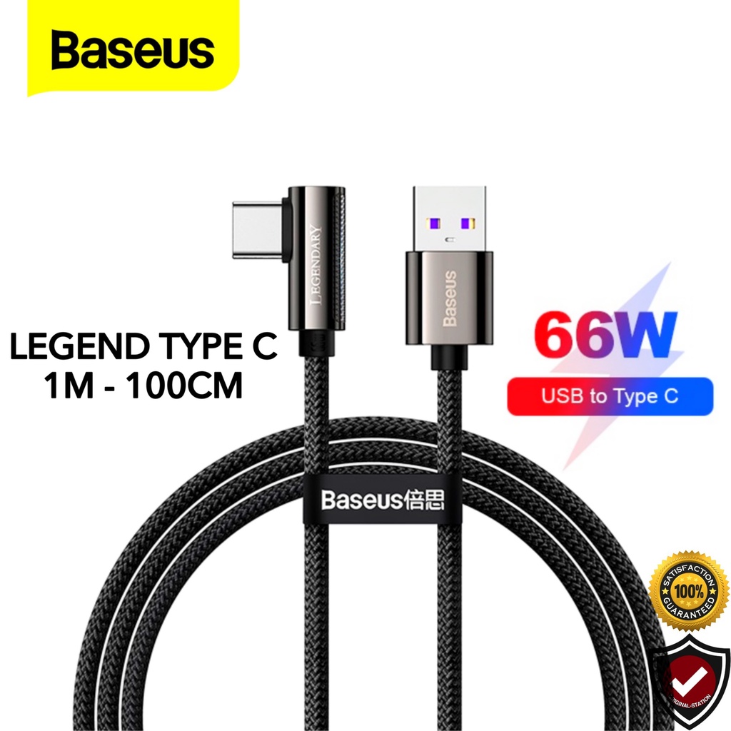 Jual Baseus Kabel Data Legend Elbow Gaming Usb Type C M W A Fast