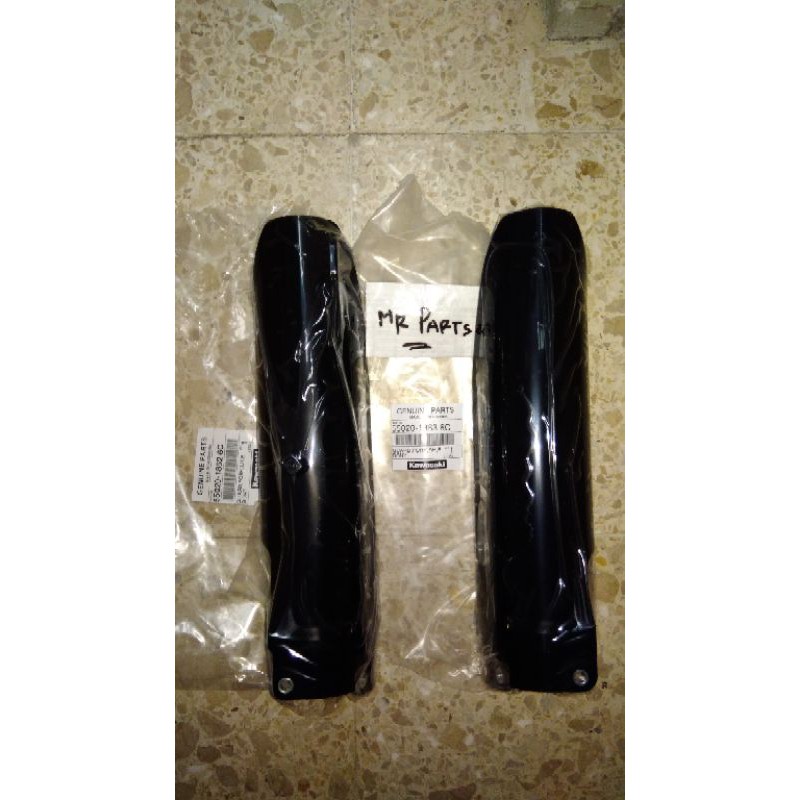 cover shock sok depan usd tutup shock usd klx 150 bf original