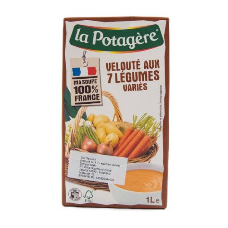 

LA POTAGERE 7 VEGGIE SOUP 1LITER