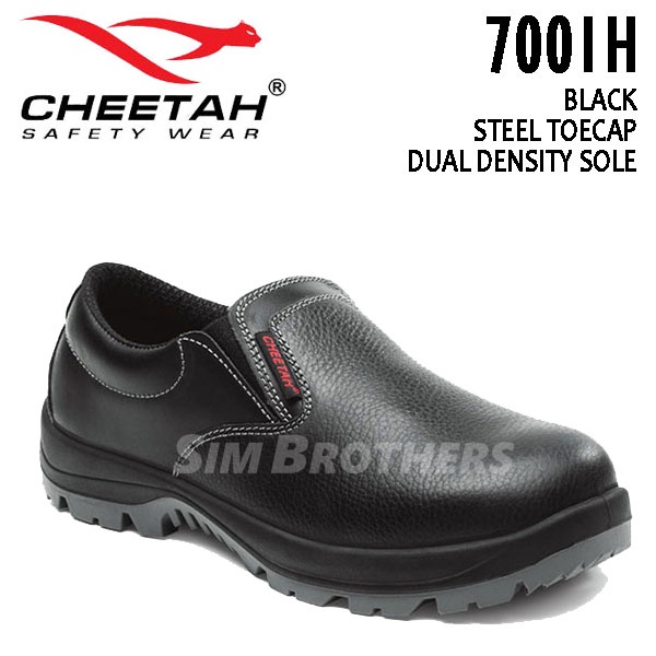 keselamatan alat  sepatu safety shoes cheetah 7001h   size 5   38  alat keselamatan 