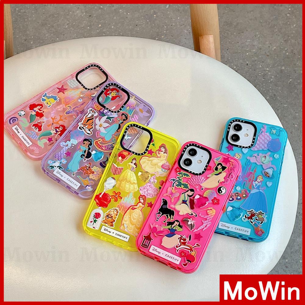 Mowin - Soft Case Silikon Motif Snow White Untuk Compatible for Iphone 11 12 Pro Max 13 Pro Max 7 Plus 11 Pro Max Xr Xs Max 8 7 8 Plus