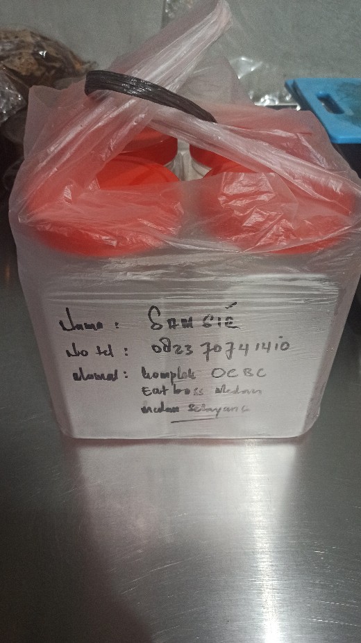 Gosend | 1 Paket= 25 Pcs | Toples Plastik 2 Liter | Toples Snack | Toples Cupang | Stoples | Toples