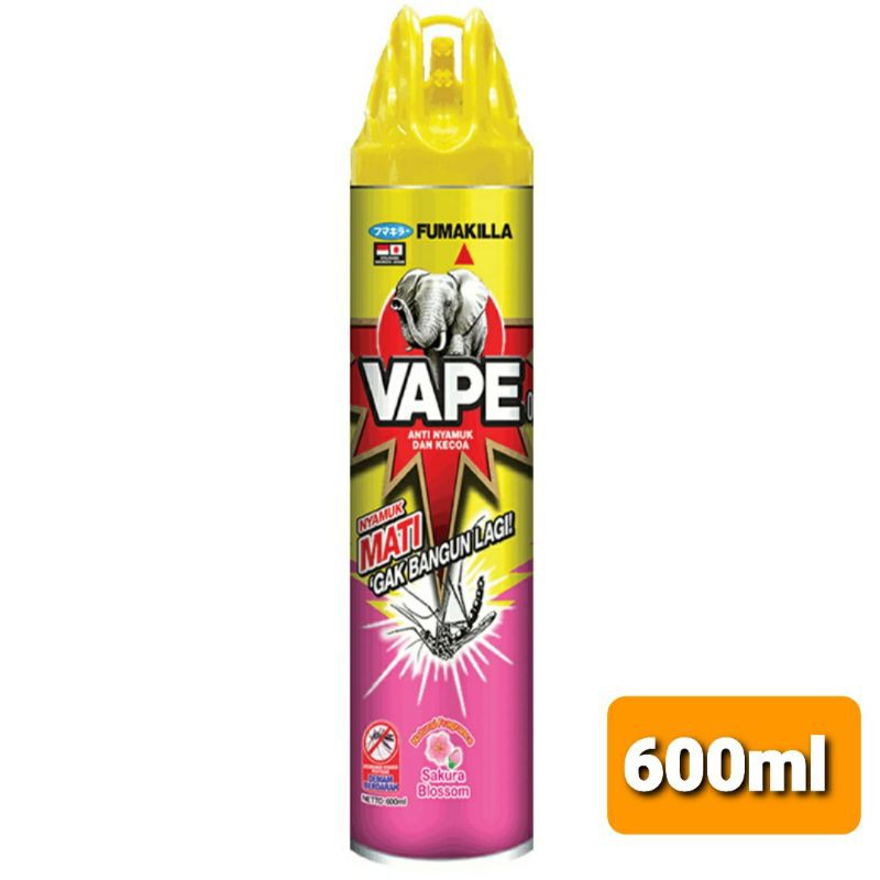 aerosol vape 600ml fumakila basmi nyamuk