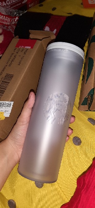 Starbucks Tumbler - Crosby White Badge