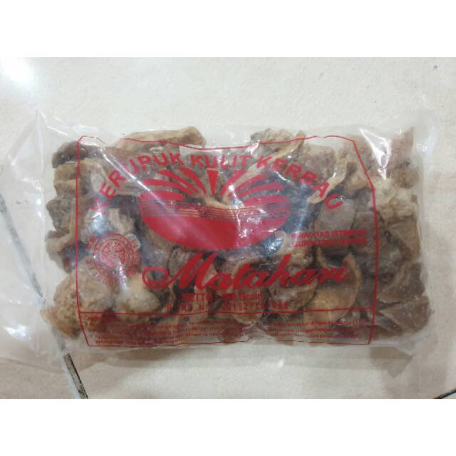 Krupuk kulit kerbau mentah