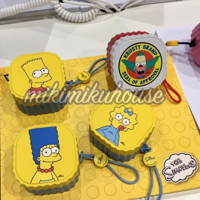 KOREA THE SIMPSONS Galaxy Buds 2 LIVE PRO Case SAMSUNG OFFICIAL CASING Z FLIP PROTECTOR SKIN GUARD