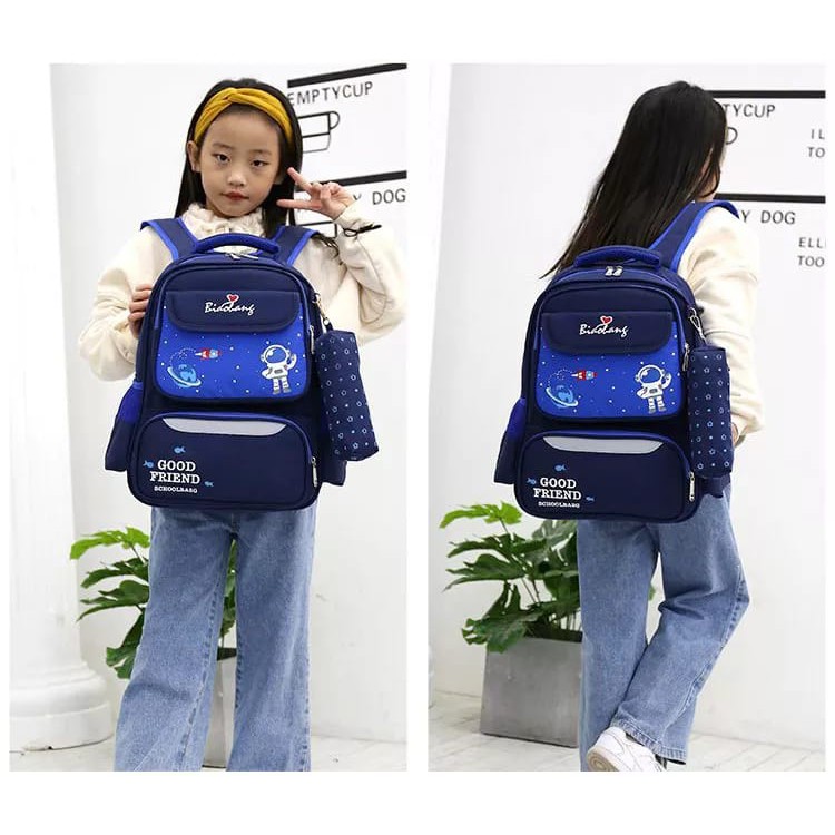 ARMELIA SHOP - Tas Ransel Backpack Karakter Kucing BiaoBang Ransel Anak Sekolah Tas  Perempuan Sd