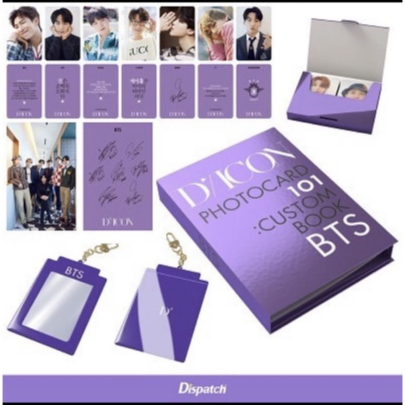 Sharing Dicon 101 BTS, Binder + Sleeve 4p