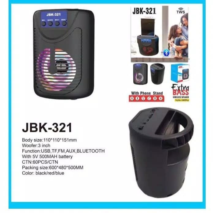 Speaker Bluetooth JBK 321 / JBK 323 Wireless