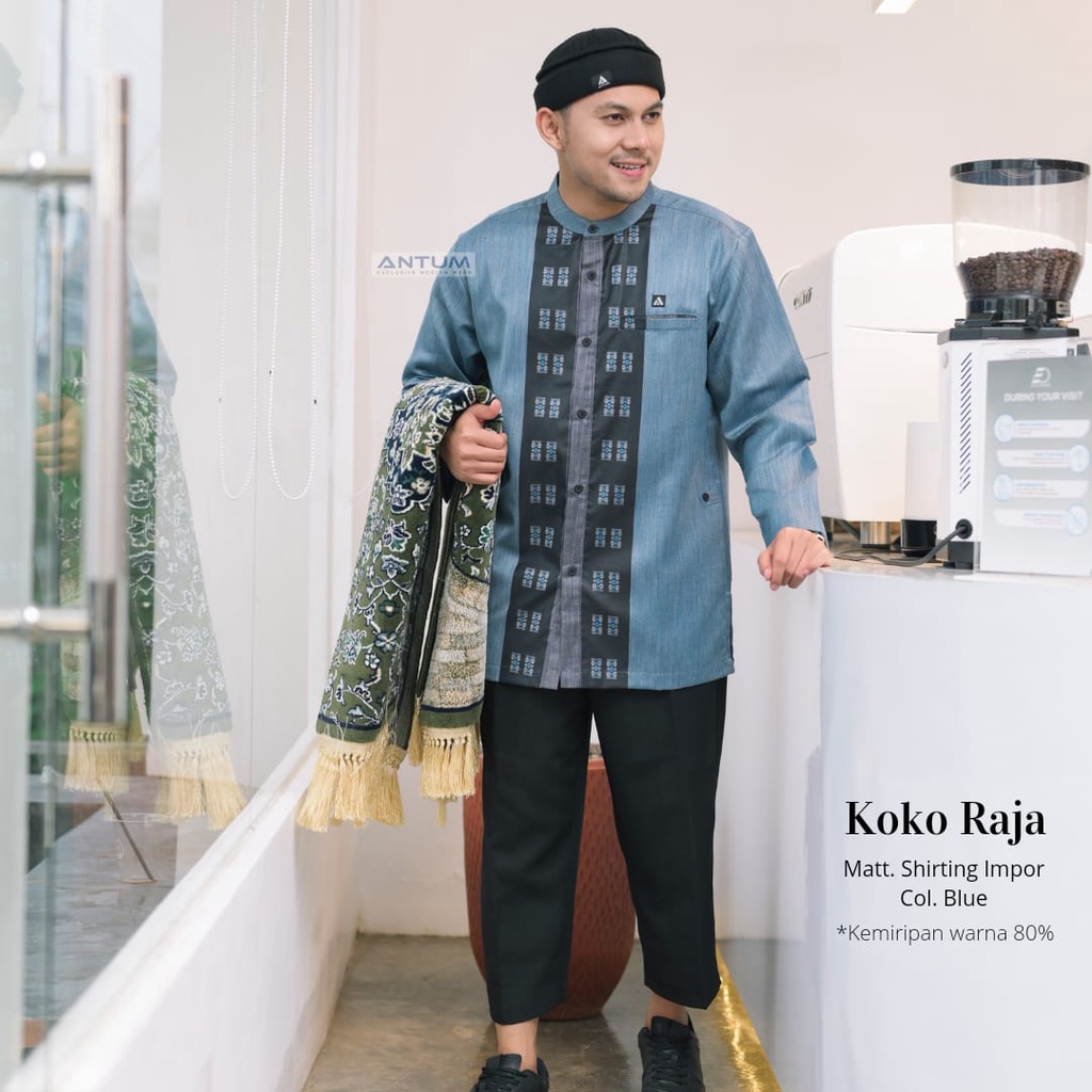 ANTUM Koko Raja Matt. Shirting Impor size M-L-XL-XXL