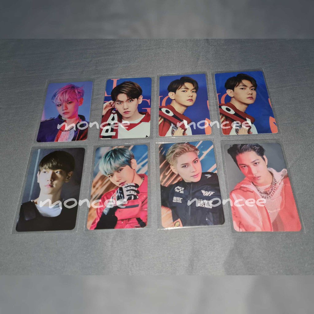 Baekhyun Kai Taemin SuperM Photocard