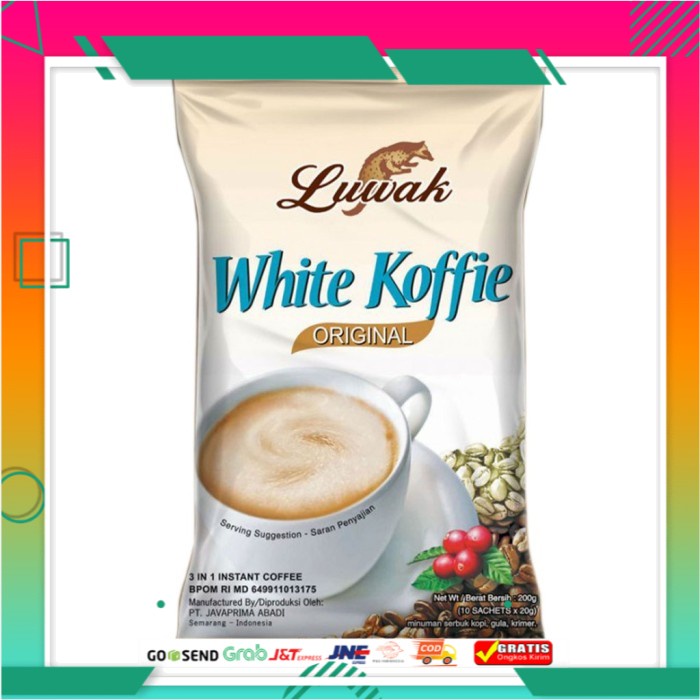 

Luwak sachet white coffee 20X10's