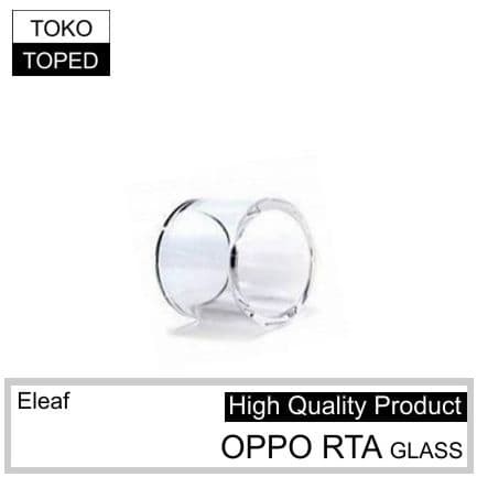 koleksi tabung bahan kaca OPPO RTAx Replacemen warna glass bening