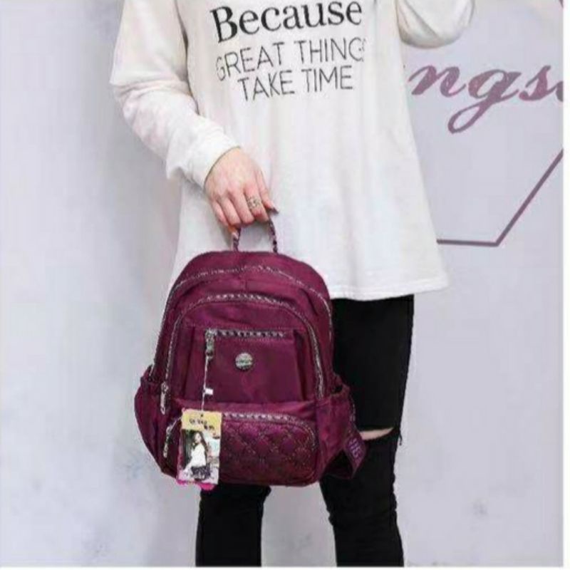 Tas ransel wanita chibao ory import termurah 0804