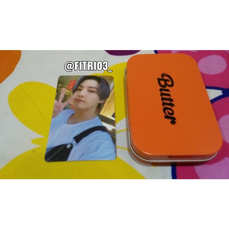 POB JUNGKOOK BUTTER + TIN CASE (BOOKED) BY EVA