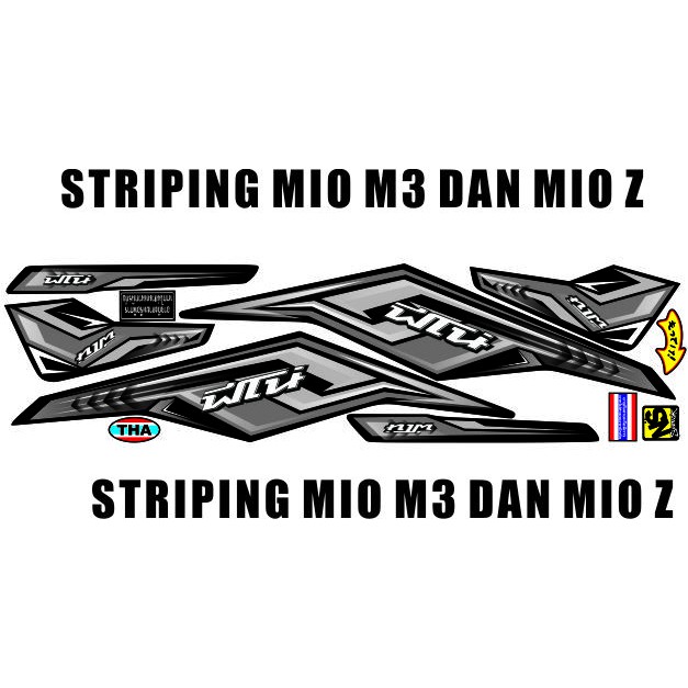 STRIPING THAILAND THAILOOK YAMAHA MIO M3-MIO Z