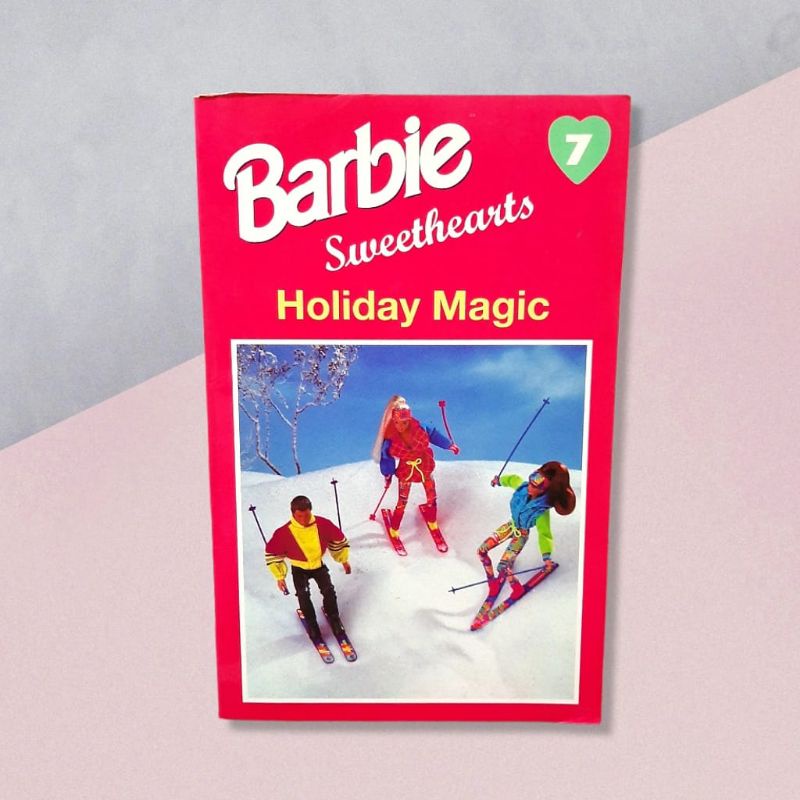 

BARBIE SWEETHEARTS "HOLIDAY MAGIC" - BUKU ANAK - BUKU BARBIE - STORYBOOK - CERGAM - BUKU BEKAS MURAH