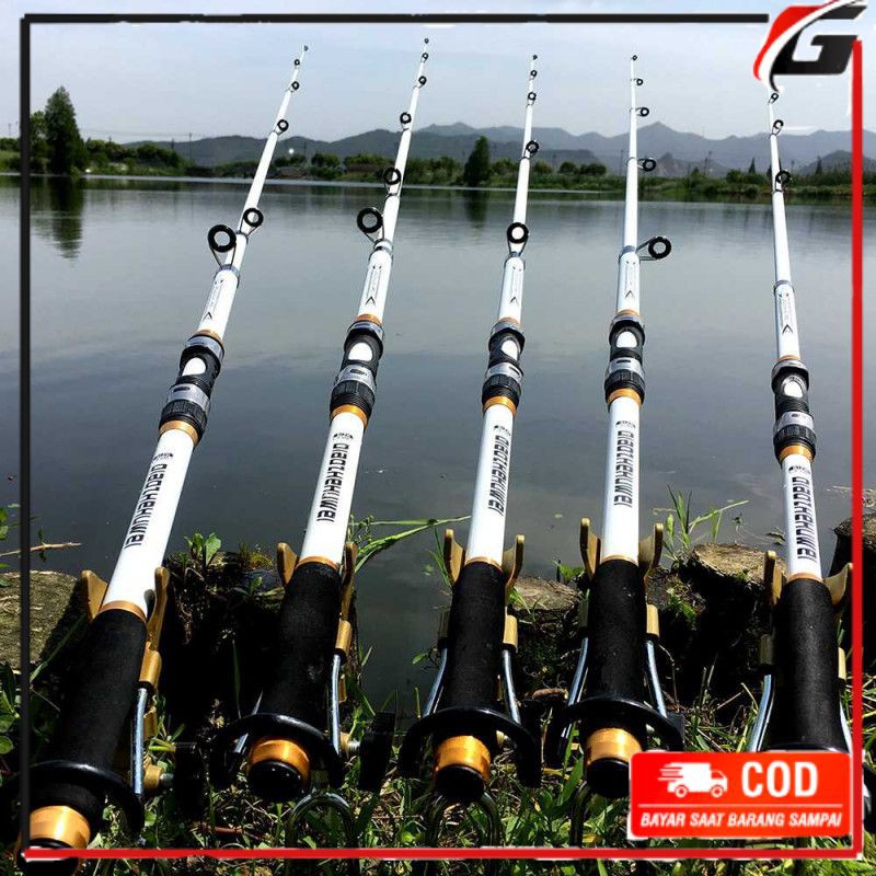 GHOTDA Joran Pancing Portable Carbon Fiber Telescopic -