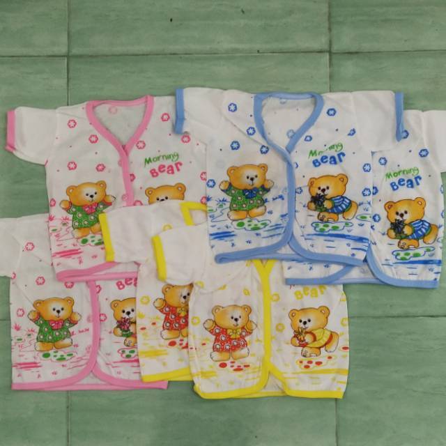 Baju bayi baru lahir 0-6 bulan newborn pendek