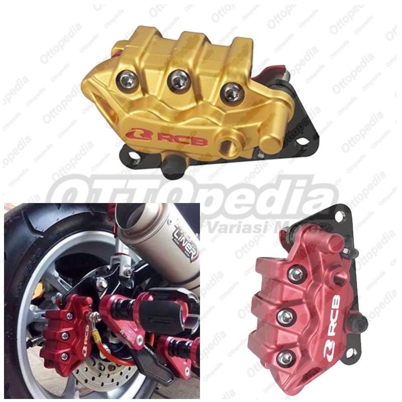 Racing Boy RCB Kaliper Belakang S-Series/E-Series Kepala Babi Rem Cakram 2 Piston Nmax N Max Old/New