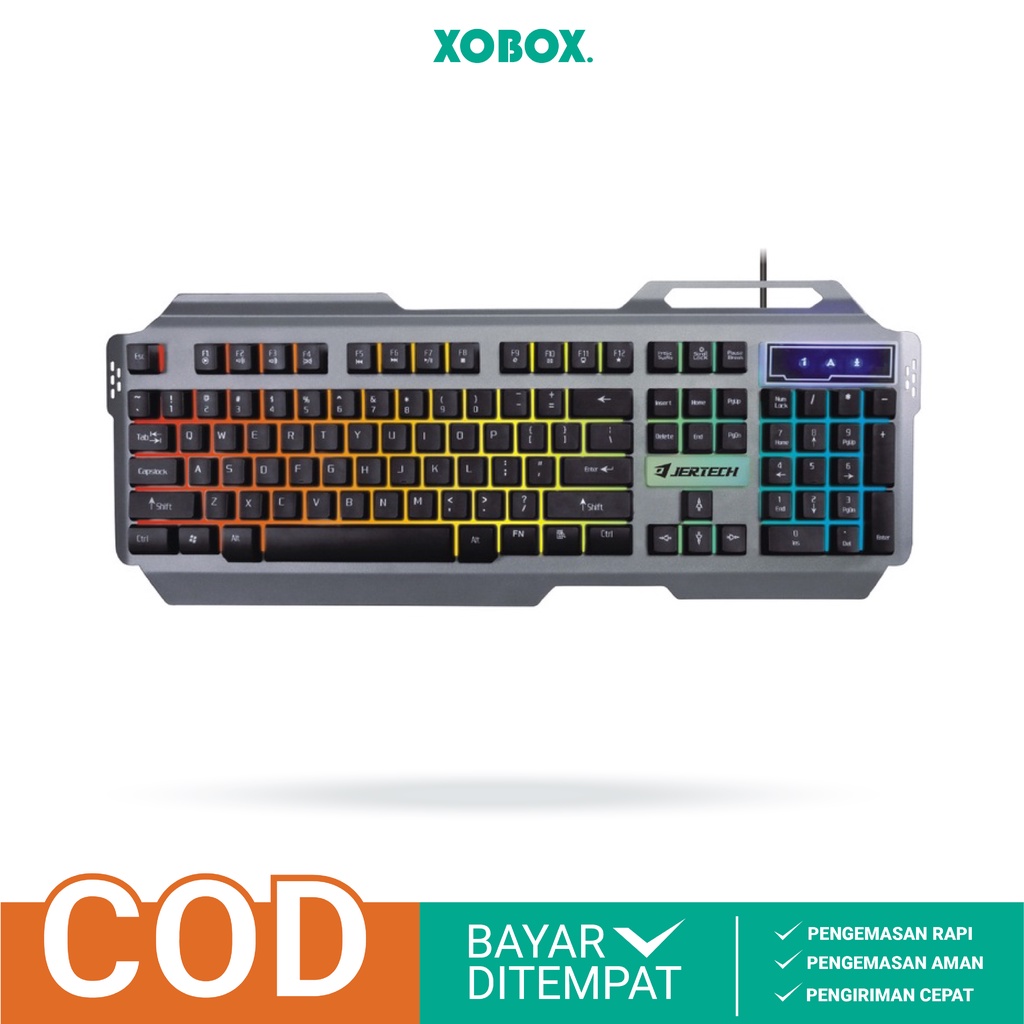 Keyboard Gaming M-Tech K909 Original Switches LED Backlight - XOBOX