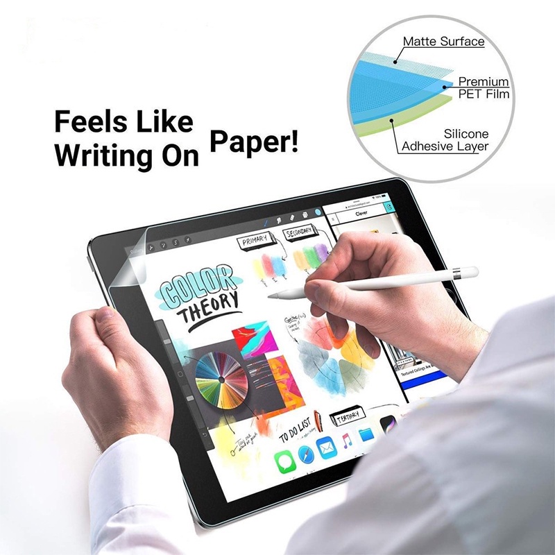 PaperLike iPad Screen Protector Paper Feel Film Japanese Imported Kent Paper For iPad Pro 11 Air 4 3 10.9 10.5 10.2 9.7 inch M1 Drawing Writing Dedicated High-quality Matte Film for iPad Air5 Pro11 Guard Anti Gores