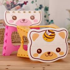 kursi lipat anak karakter / bangku lipat mini kartun / foldable chair