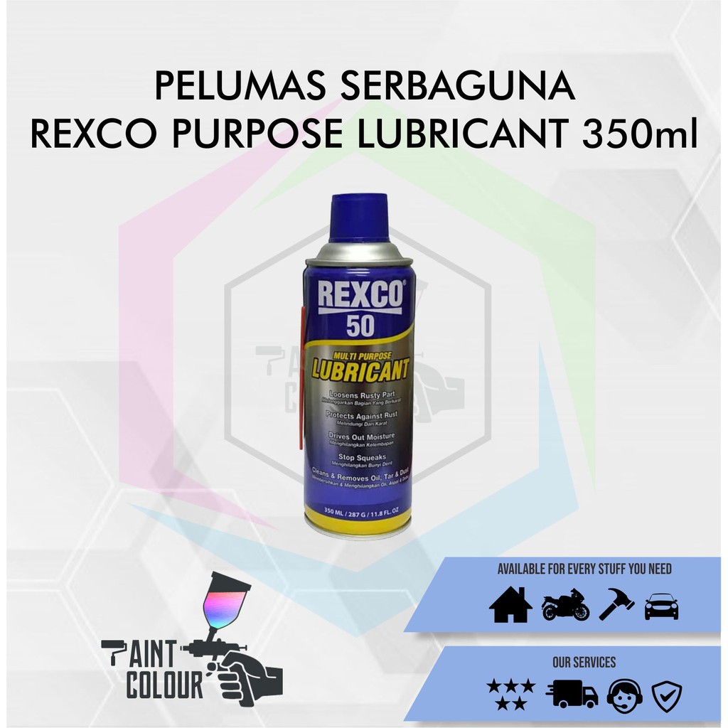 REXCO 50 Pelumas Serba Guna Multi Purpose Lubricant 350ml