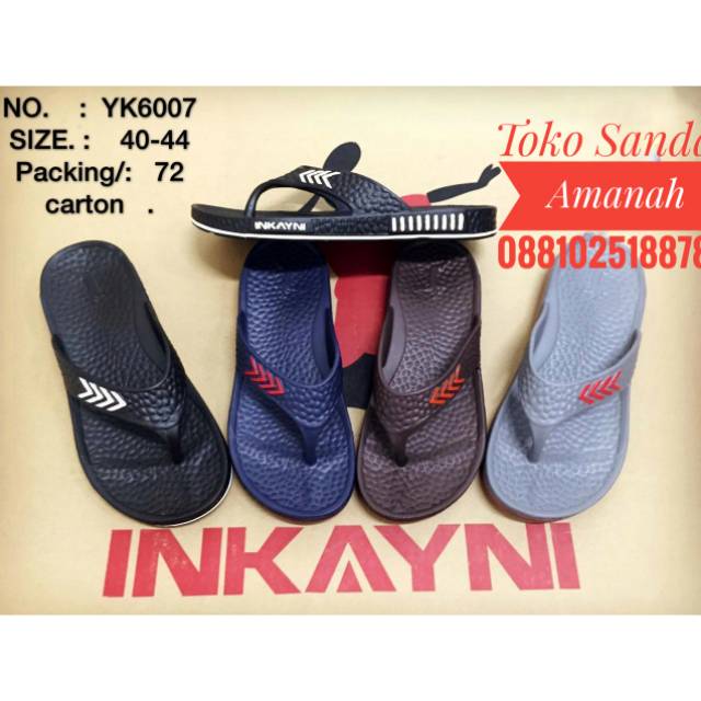 Sandal Jepit Pria Inkayni YK6007
