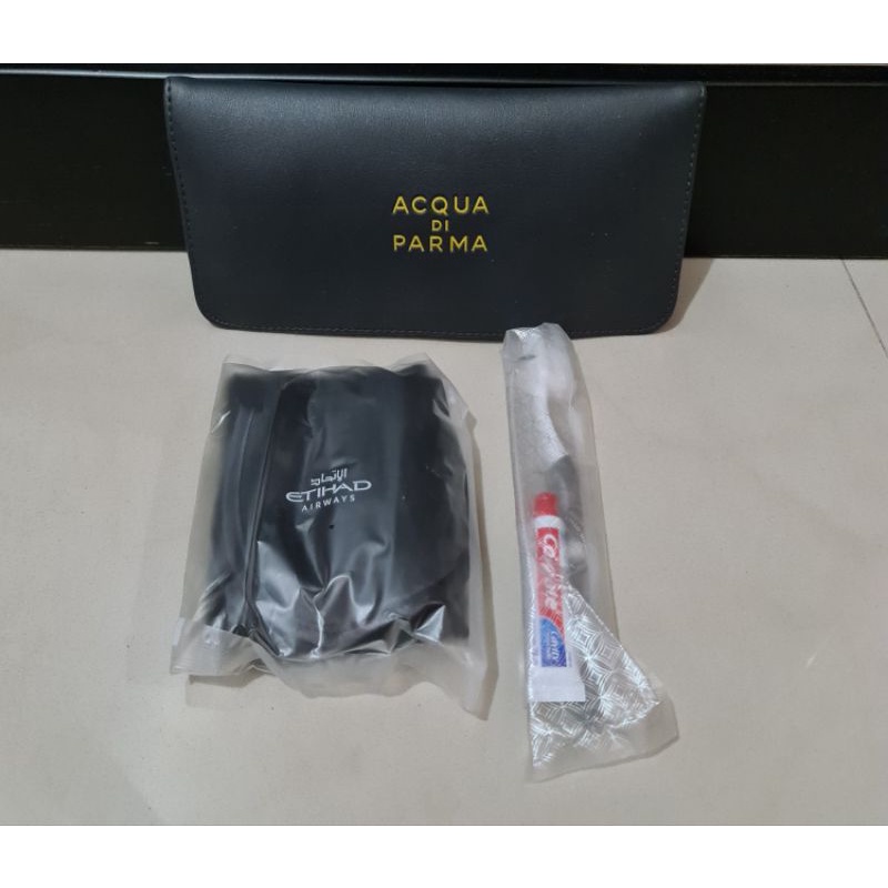 Amenity Kit Acqua di Parma by Etihad Airways Colour Black