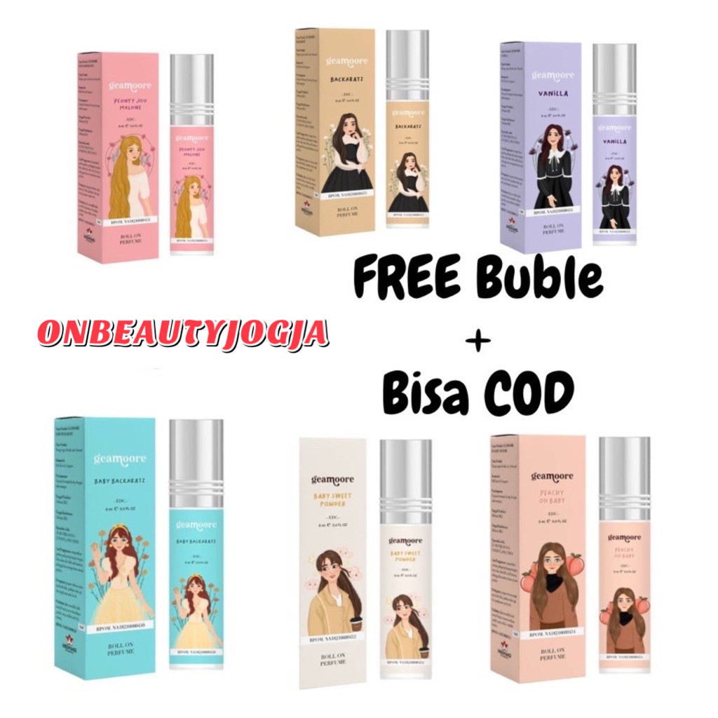 [ML] [TERMURAH SESHOPEE! BPOM] PARFUM GEAMOORE 6ML ROLL ON PARFUME BY GEAMORE 6 ML INSPIRED PERFUME-1