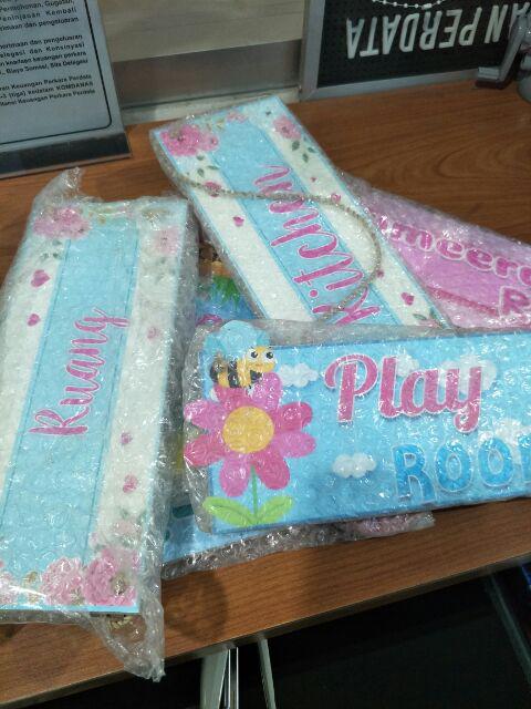 A32 Custom Rooms Tulisan Pajangan Hiasan Dinding Dekorasi Ruang Ato Pintu Free Bubble Wrap