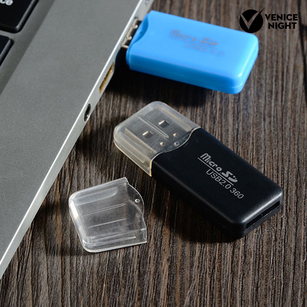 (Veni) Card Reader Tf Micro Usb 2.0 Untuk Laptop