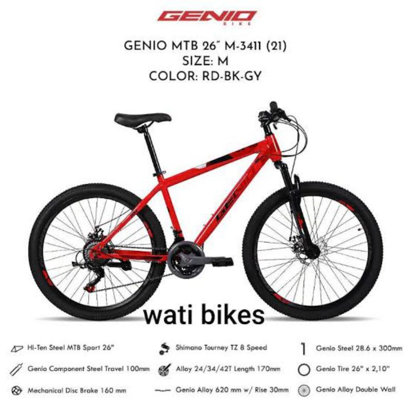MTB 26" M-3411 GENIO